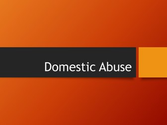 Domestic Abuse