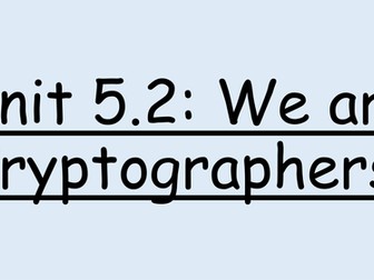 Intro to Cryptography