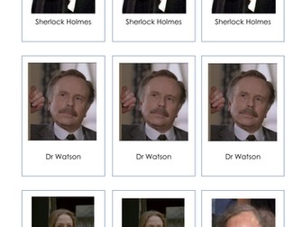 Sign of Four Snap/Matching game