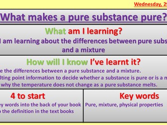 New Edexcel GCSE C2 separating and purifying substances complete topic