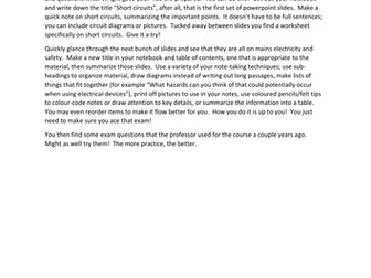 Mains electricity (insulation and fuses) self-taught lesson