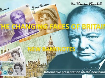 The New British Bank Notes - Form Presentation