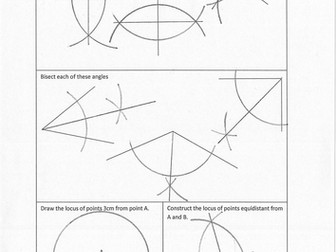 Construction and Loci Lesson