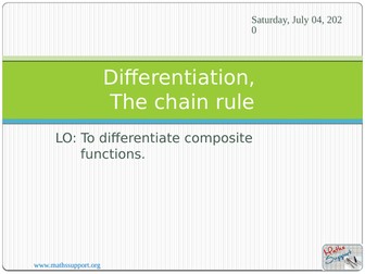 Differentiation | Teaching Resources