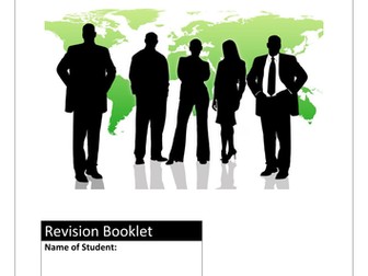 3. Student revision workbook for GCSE Economics using Ebbinghaus - global economics 