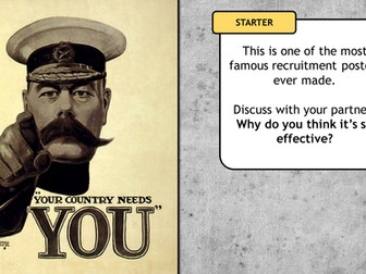 First World War - Joining Up (Propaganda)