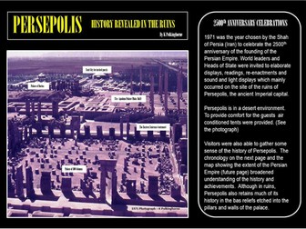 PERSEPOLIS - ANCIENT IMPERIAL CAPITAL OF THE PERSIAN EMPIRE