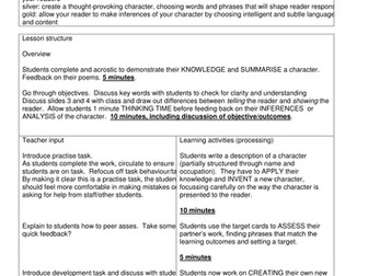 Descriptive Writing - Describe a Wizard