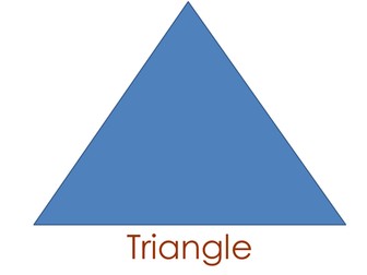 Introducing Shape: Triangle 