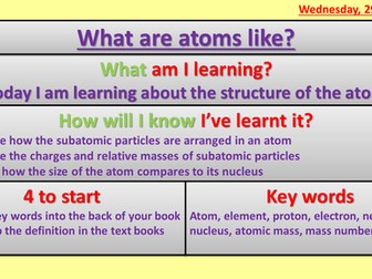 Full C3 topic for new Edexcel 1-9 combined GCSE