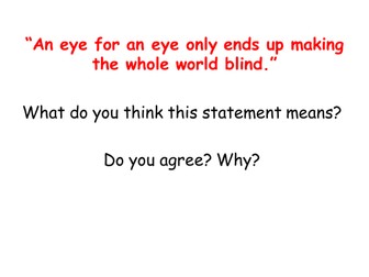 Ghandi: Feelings Chart