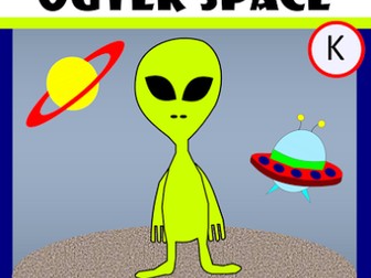 Space No Prep Common Core Literacy (kindergarten)