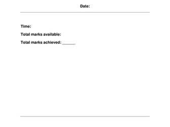 End of Year 8 Assessment with Grades for the New GCSE specifications.