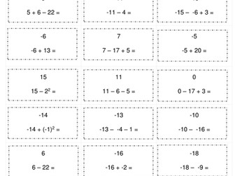 Loop game - Negative numbers