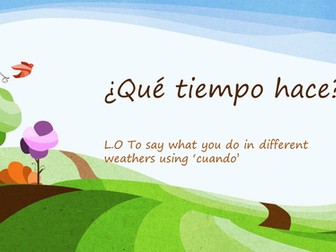 ¿Qué tiempo hace? Mira 1 Module 6