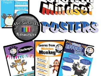 Growth Mindset Posters