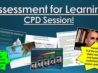 Assessment for Learning CPD Session!