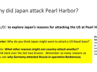 why did the Japanese want to attack Pearl Harbor