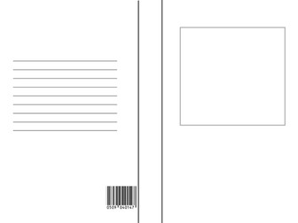 Blank Book Cover Template for Display (English, PSHE, etc.)