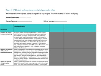 NPQSL - Combined Task (Full Project including additional resources)