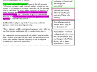 The Strange Case of Dr Jekyll and Mr Hyde - Chapter 6 & 7