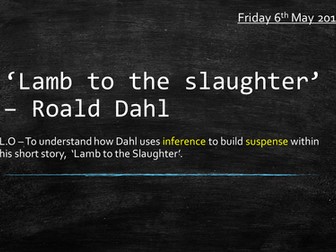 Lamb to the Slaughter - Roald Dahl