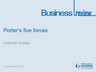 A-level Business Presentation: Michael Porter’s Five Forces analysis