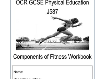 New Spec (2016) OCR GCSE PE Components of Fitness Workbook