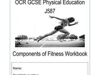 New Spec (2016) OCR GCSE PE Components of Fitness Workbook