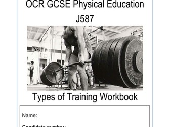 New Spec (2016) OCR GCSE PE Types of Training Workbook