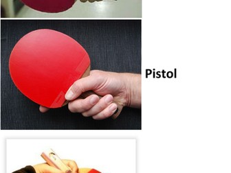 Table Tennis Unit of Work resources and worksheets