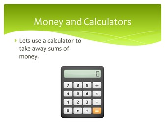 Calculator Use - Money Take Aways