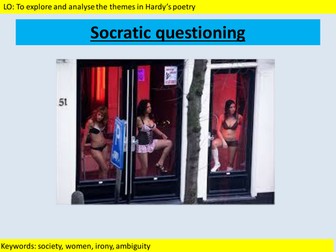 AQA LOVE THROUGH THE AGES POETRY- The ruined maid- Thomas Hardy