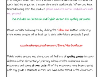 Solar Oven Unit Plan