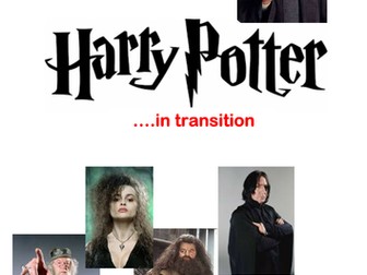 Maths Transition Project - Harry Potter in transition!