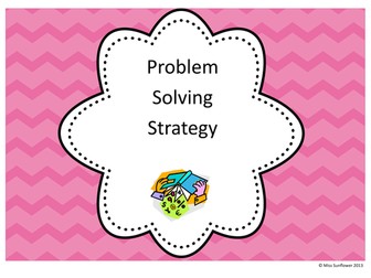Problem Solving Strategies Posters preview
