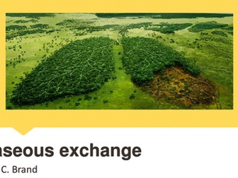 The Respiratory System and Gaseous Exchange