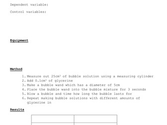 3 Science investigation fun activities for the end of term