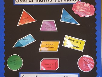 Maths formula display