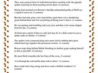 Forest of Spiders activities