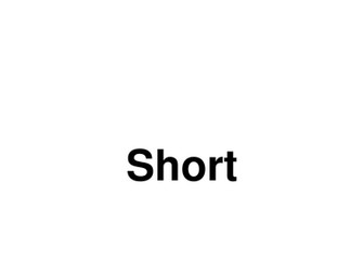 Shorts - introducing short stories