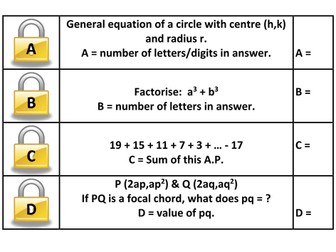 CRACK THE CODE - 11 LOCK PROBLEMS