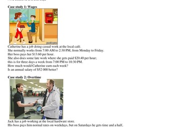 Consumer Maths: Earning & Spending