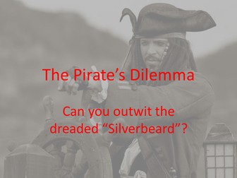 The Pirate&#39;s Dilemma