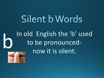 Spelling of Silent B Words