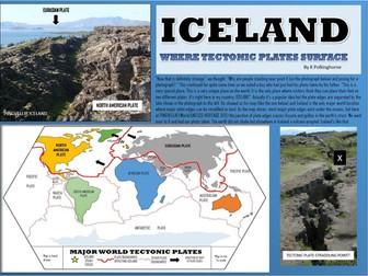 ICELAND -A UNIQUE ISLAND WHERE TECTONIC PLATES DIVERGE