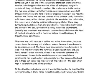 Gothic literature - Jane Eyre