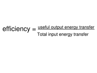 NEW AQA GCSE PHYSICS EQUATIONS ON A4 - INCLUDING UNITS