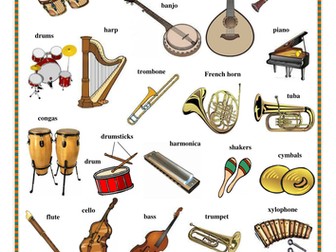 Musical instruments.