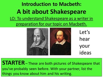 KS3 Macbeth Full SOW